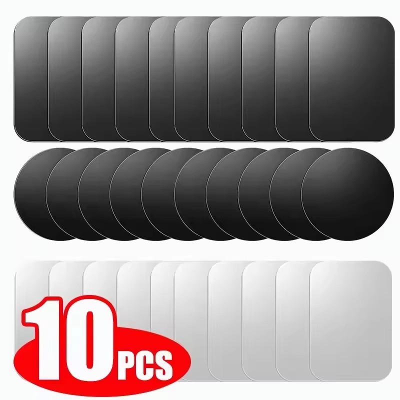 Tablet Car Accessories - 5/10 Stück Magnetische Metallplatten-Aufkleber für Auto-Handyhalterung