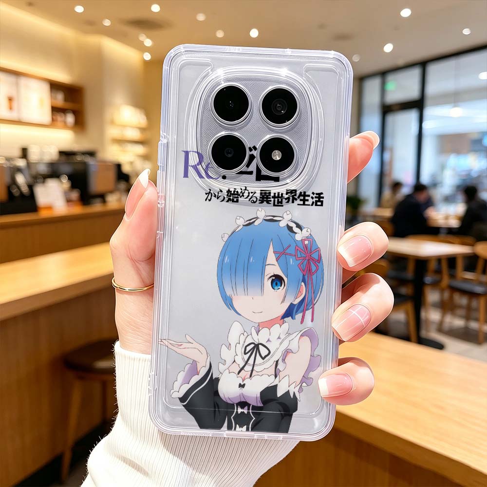 Xiaomi Poco X6 - Niedliche Cartoon-Ram-Rem-Schutzhülle für Xiaomi POCO X7