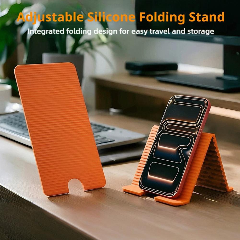 Useful Tablet Accessories - Flexibler, faltbarer Silikon-Telefonhalter für iPhone, iPad,