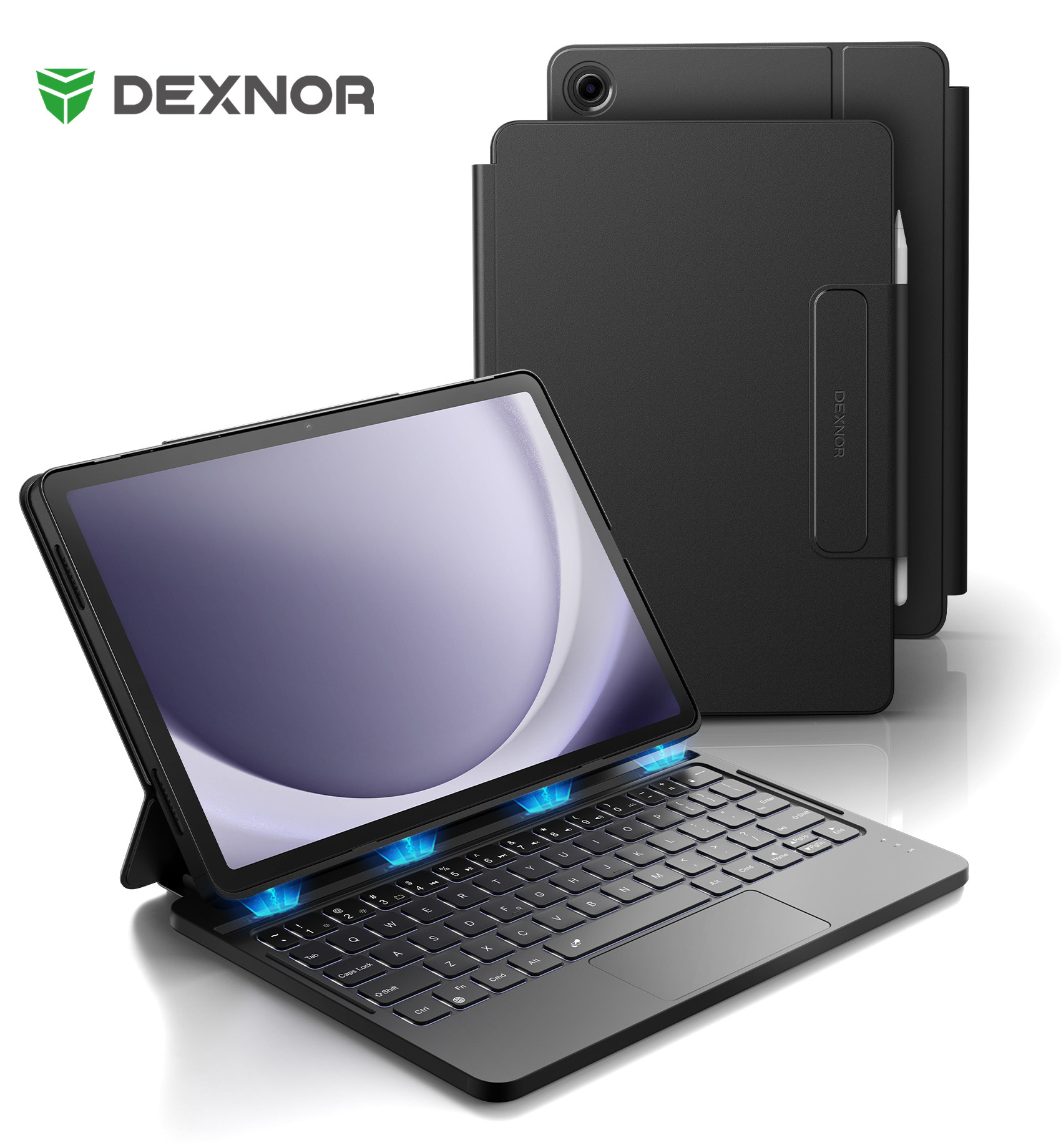 Samsung Tablet Keyboard Accessories - Für Samsung Galaxy Tab A9+Plus Hülle