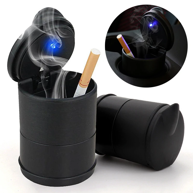 Tablet Car Accessories - Tragbare Auto LED Aschenbecher Universal Auto