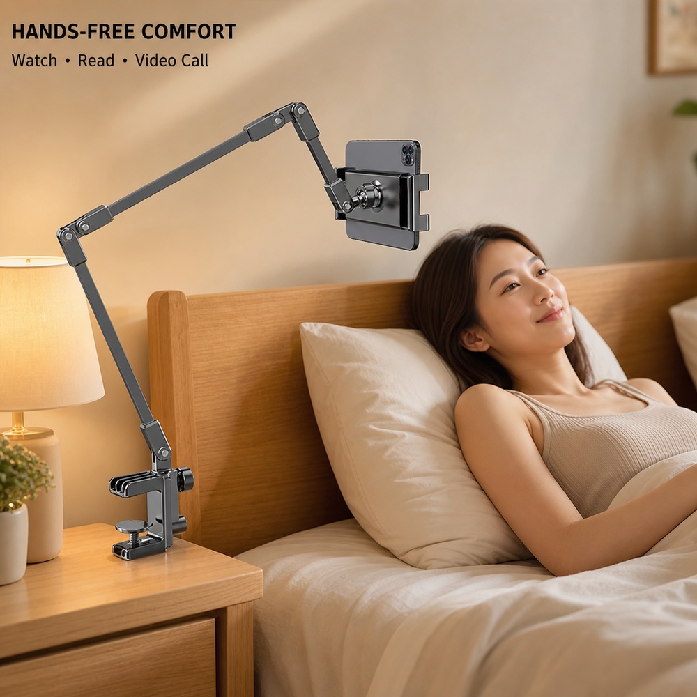Verstellbarer Bett-Handyhalter – Useful Tablet Accessories Bewertung und Preis