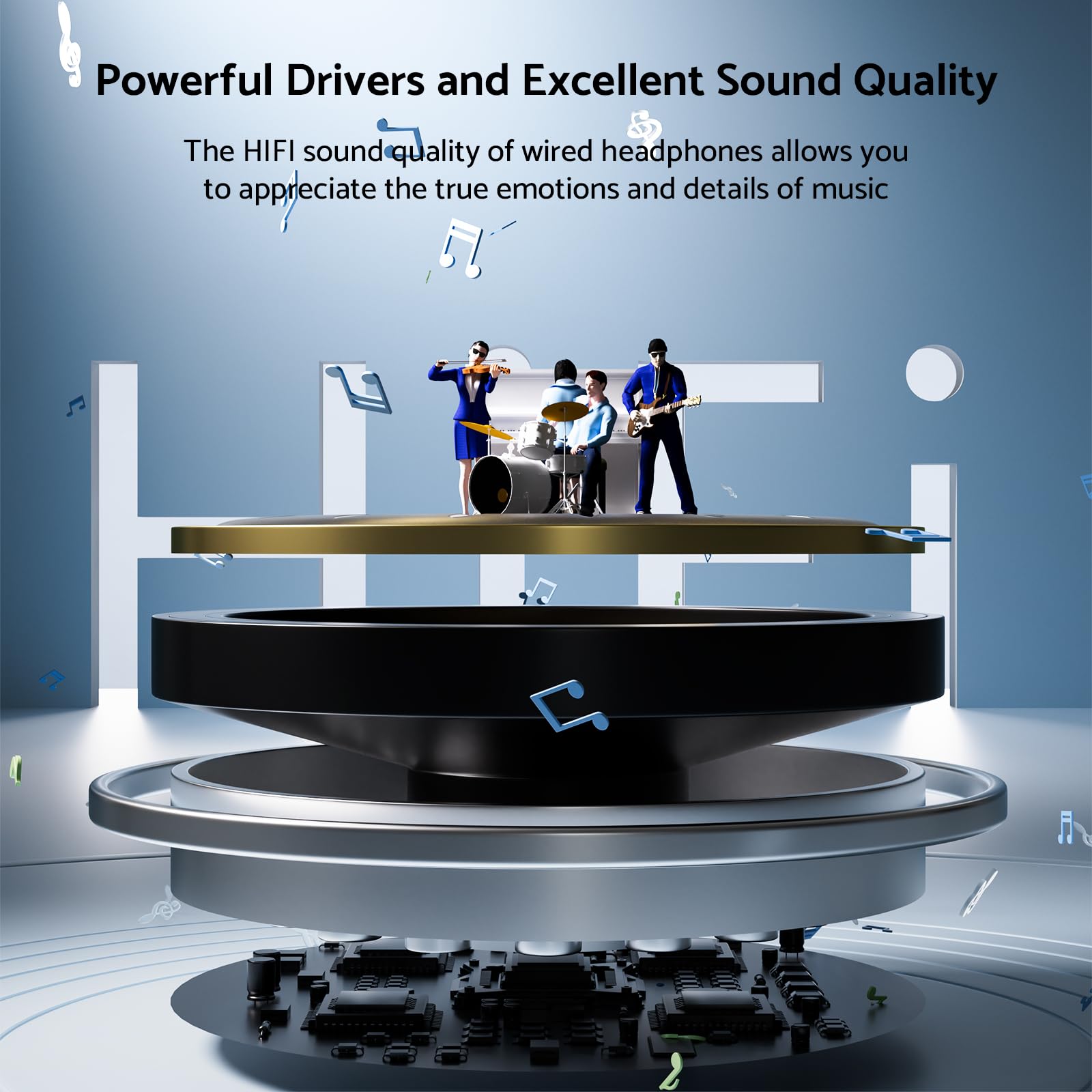 HiFi-Surround-Kopfhörer, Bass- – Iphone Tablet Accessories Bewertung und Preis