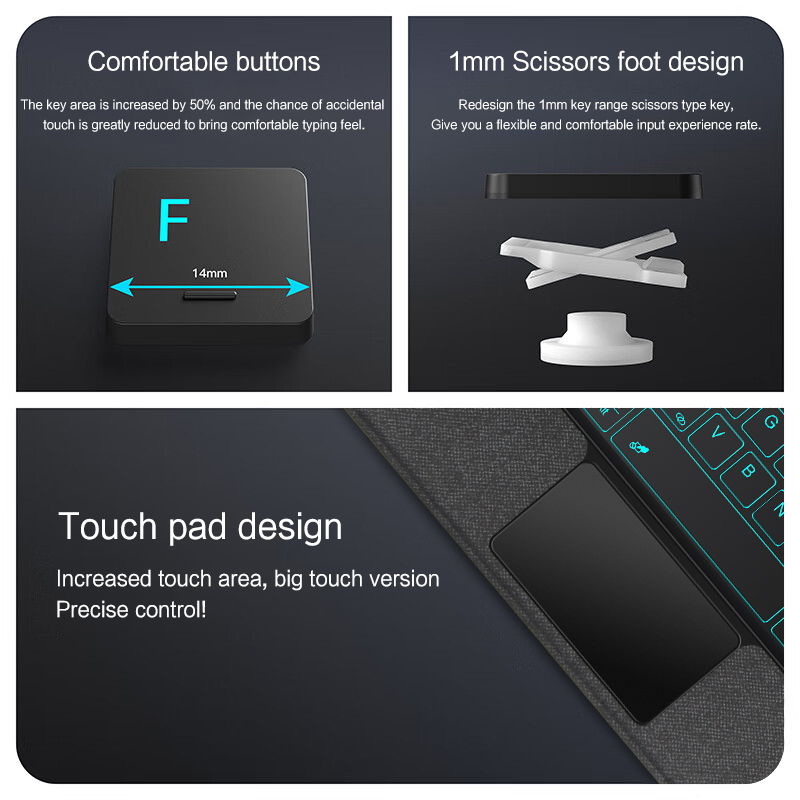 Magische Tastaturhülle für Sam – Samsung Tablet Keyboard Accessories Bewertung und Preis
