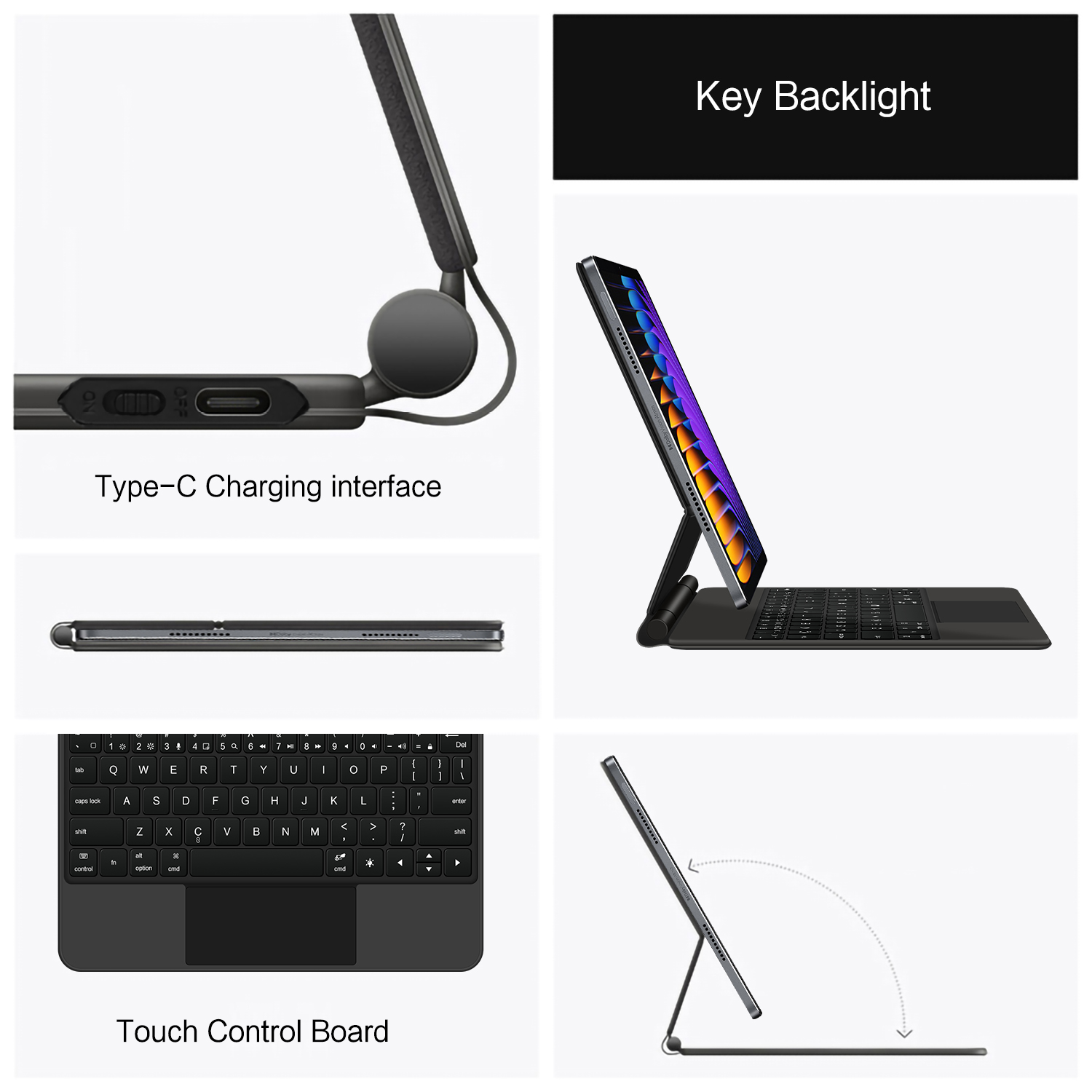 Magic Keyboard Folio für Xiaom – Boox Tablet Accessories Bewertung und Preis